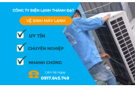 Bảng giá vệ sinh máy lạnh âm trần tại Công Ty Điện Lạnh Thành Đạt - Khu vực TPHCM