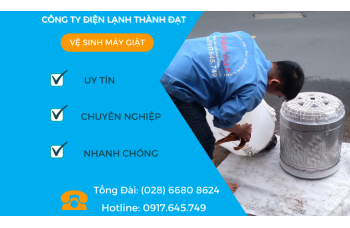 DỊCH VỤ VỆ SINH MÁY GIẶT PANASONIC QUẬN TÂN BÌNH