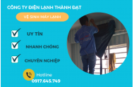 Bảng giá vệ sinh máy lạnh treo tường tại Công Ty Điện Lạnh Thành Đạt - Khu vực TPHCM