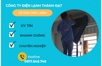 Bảng giá vệ sinh máy lạnh treo tường tại Công Ty Điện Lạnh Thành Đạt - Khu vực TPHCM