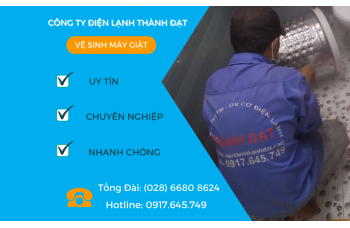 DỊCH VỤ VỆ SINH MÁY GIẶT SANYO QUẬN TÂN BÌNH