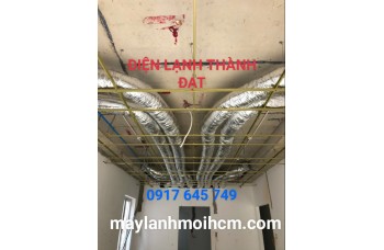 KỸ THUẬT LẮP ĐẶT MÁY LẠNH DẤU TRẦN NỐI ỐNG GIÓ